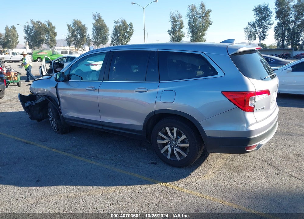 2022 HONDA PILOT EXL VIN: 5FNYF5H59NB037734