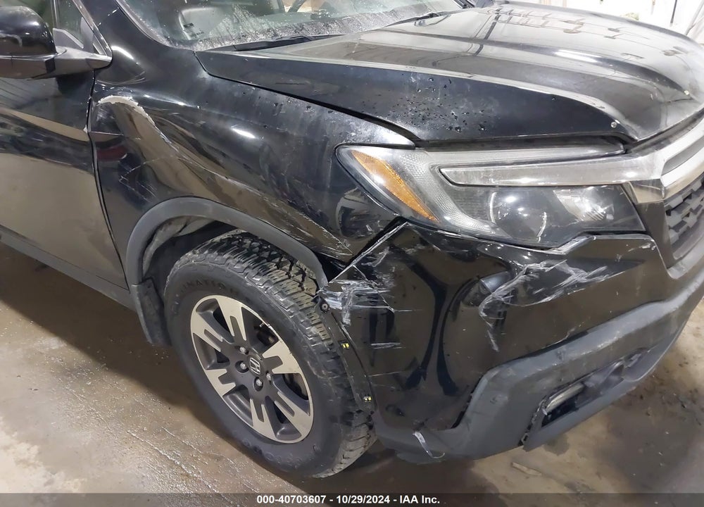 2019 HONDA RIDGELINE RTL VIN: 5FPYK3F58KB034524