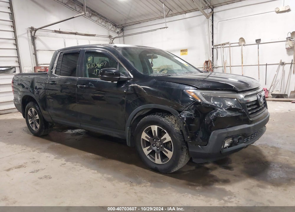 2019 HONDA RIDGELINE RTL VIN: 5FPYK3F58KB034524