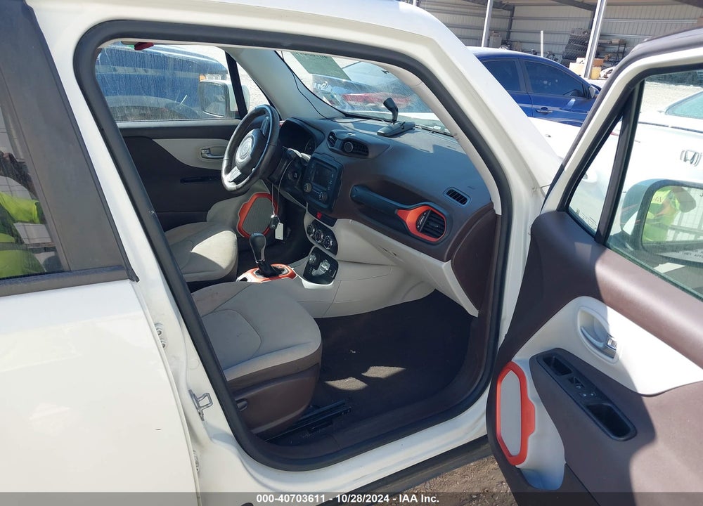 2017 JEEP RENEGADE LATITUDE VIN: ZACCJBBB0HPF15655