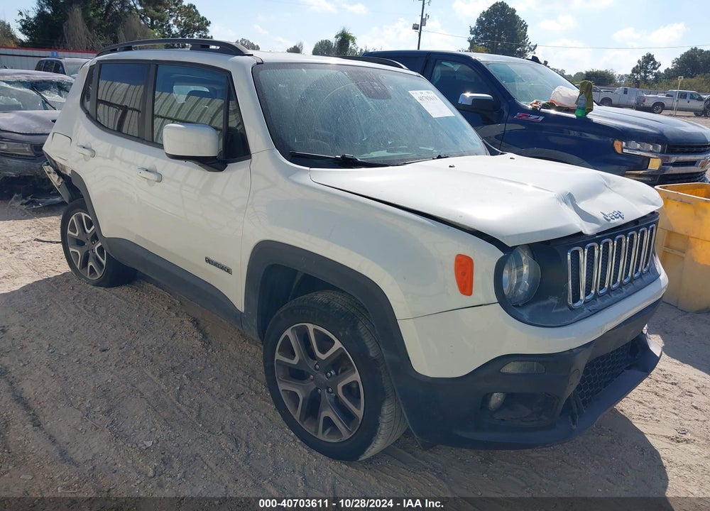 2017 JEEP RENEGADE LATITUDE VIN: ZACCJBBB0HPF15655