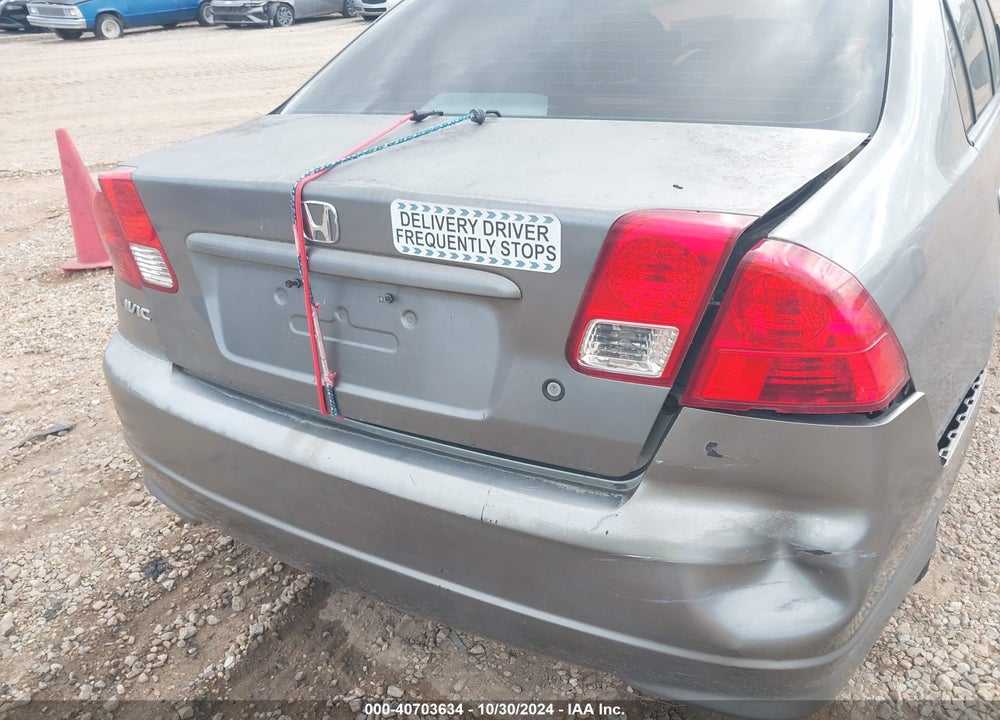 2004 HONDA CIVIC LX VIN: 2HGES16614H564230