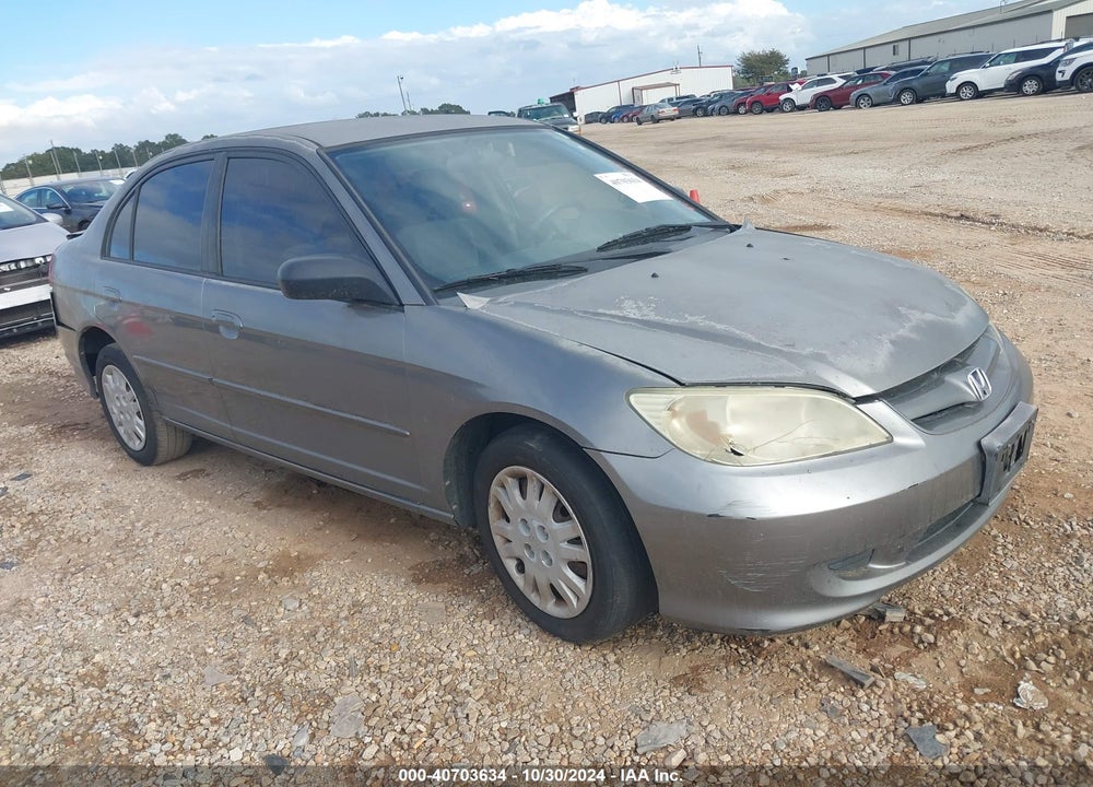 2004 HONDA CIVIC LX VIN: 2HGES16614H564230