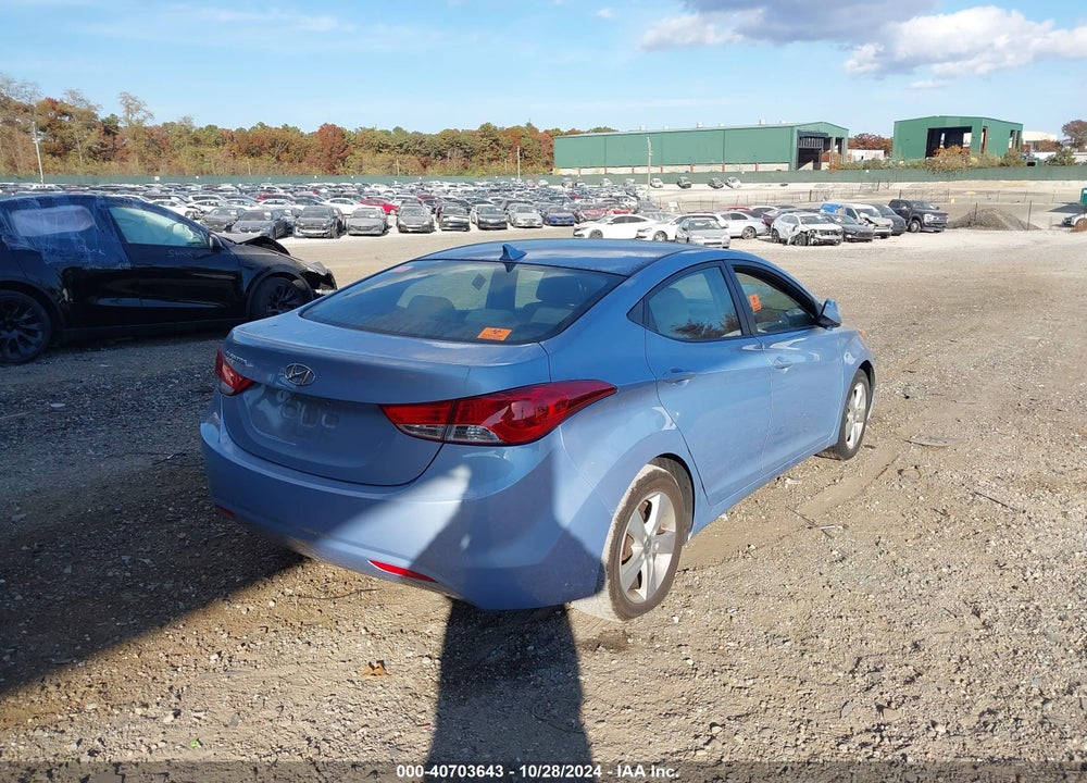 2012 HYUNDAI ELANTRA GLS (ULSAN PLANT) VIN: KMHDH4AEXCU359425