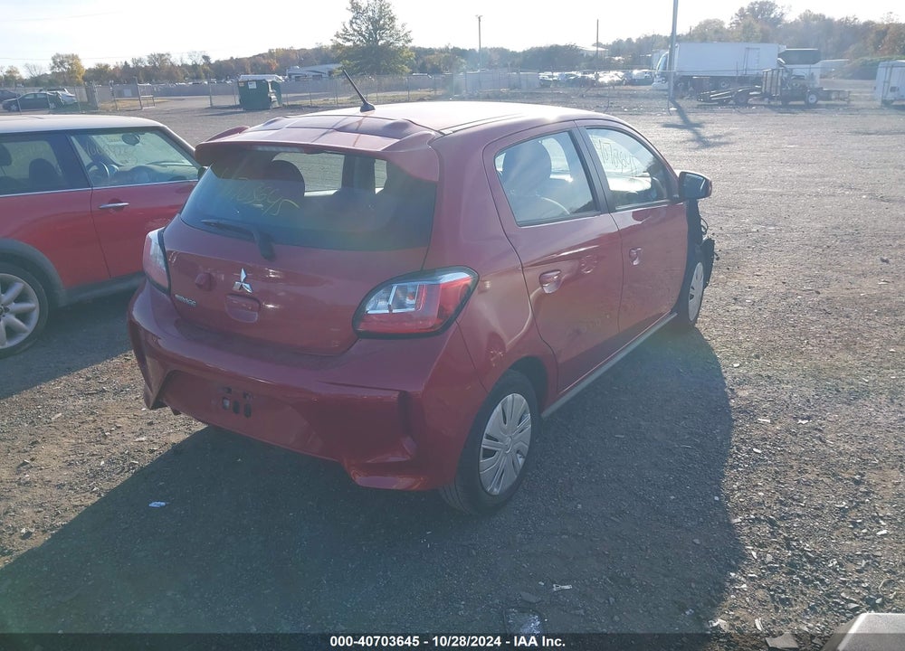 2021 MITSUBISHI MIRAGE ES/LE/CARBONITE EDITION VIN: ML32AUHJ0MH003923