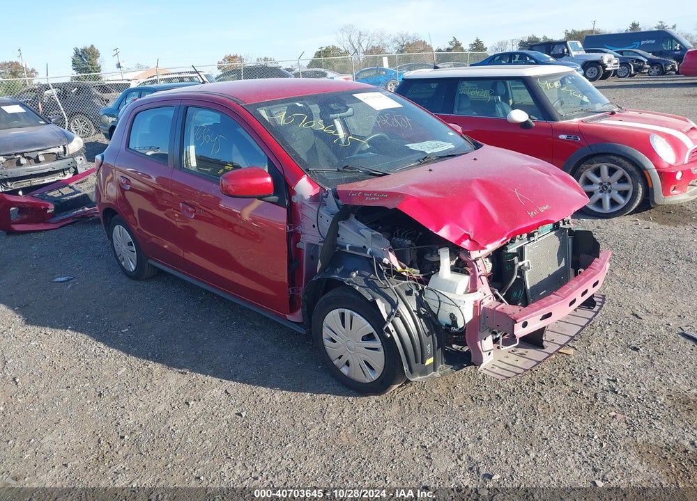 2021 MITSUBISHI MIRAGE ES/LE/CARBONITE EDITION VIN: ML32AUHJ0MH003923