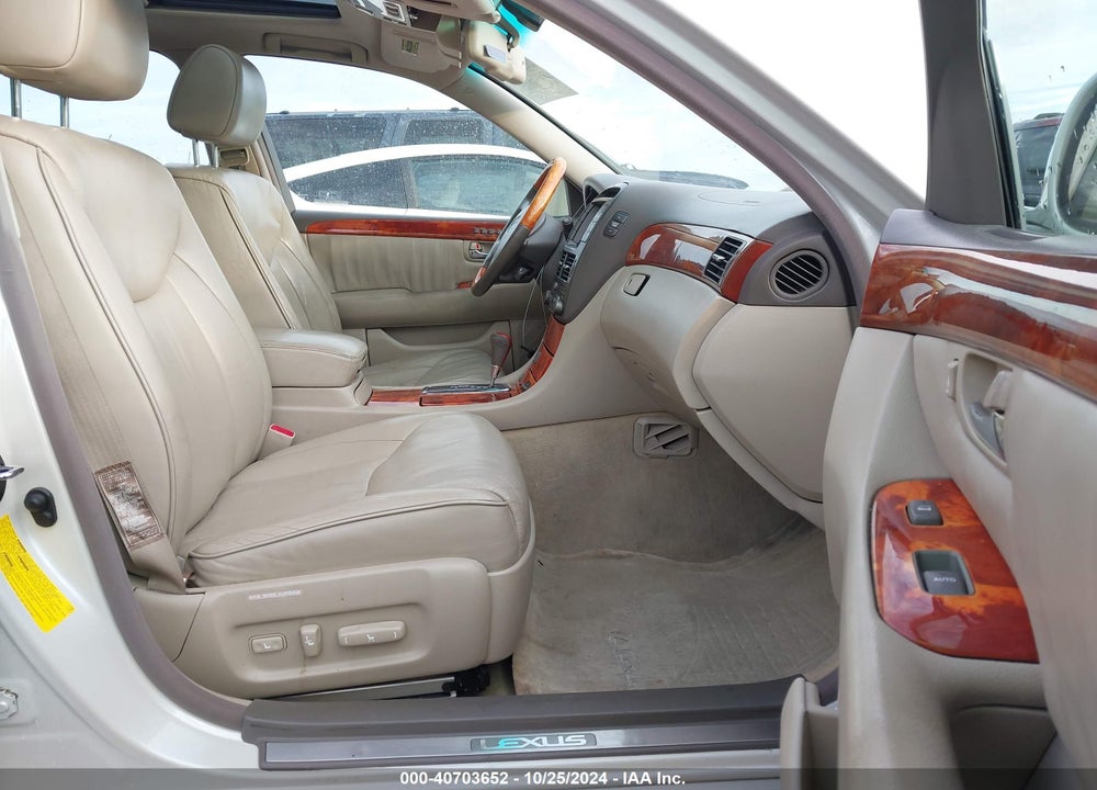 2001 LEXUS LS 430 VIN: JTHBN30F210031119