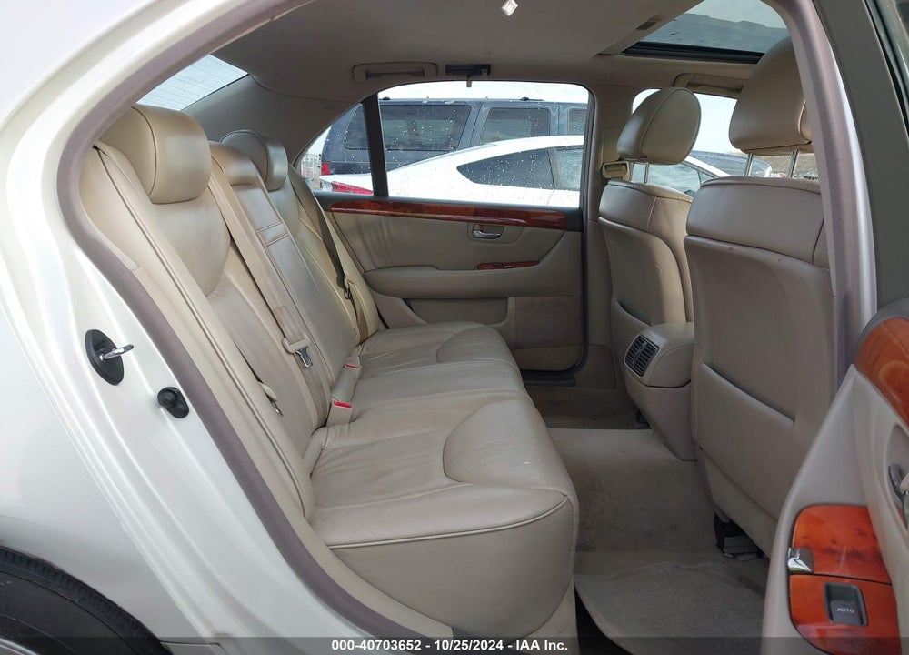 2001 LEXUS LS 430 VIN: JTHBN30F210031119