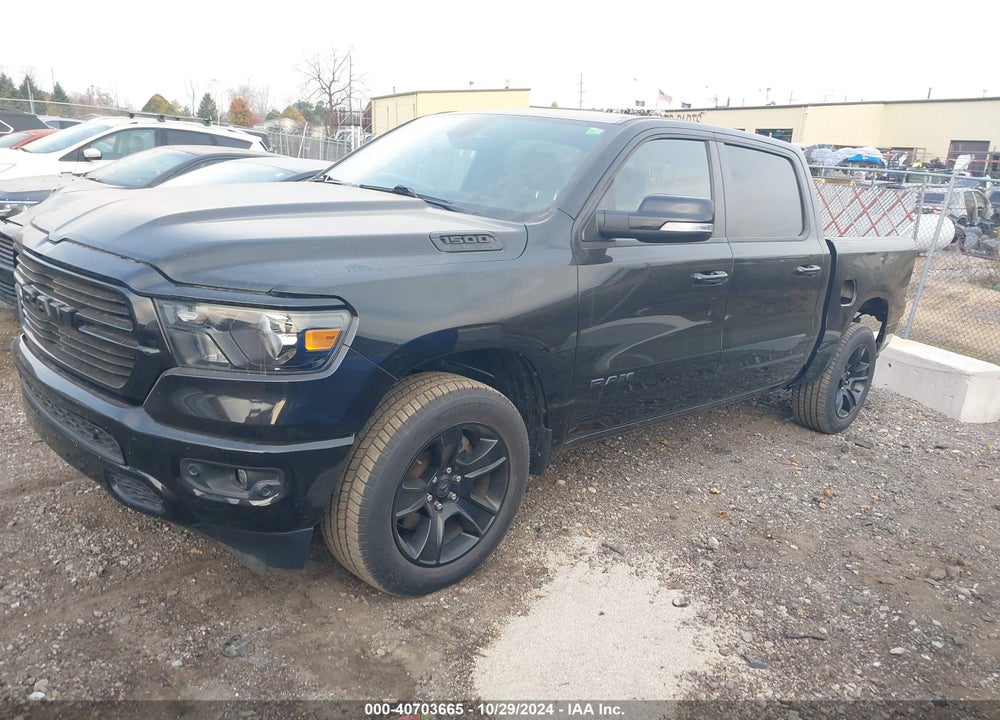 2020 RAM 1500 BIG HORN 4X4 5'7 BOX VIN: 1C6SRFFT8LN184363
