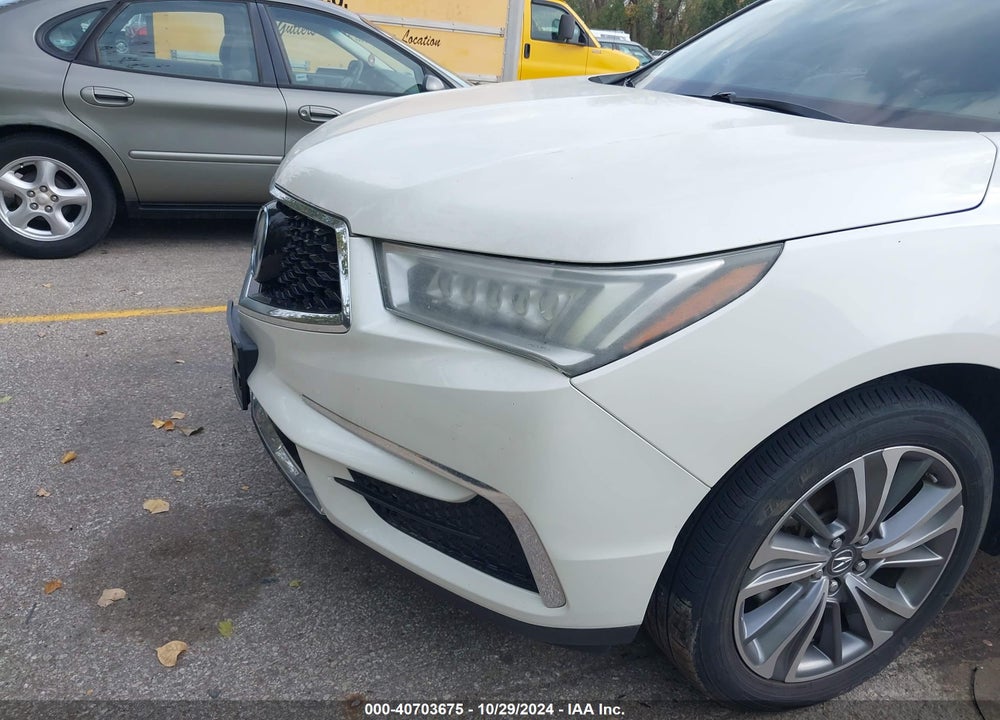 2017 ACURA MDX TECHNOLOGY VIN: 5FRYD4H5XHB022274