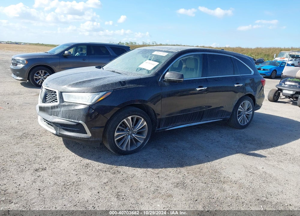 2017 ACURA MDX VIN: 5FRYD4H50HB030187