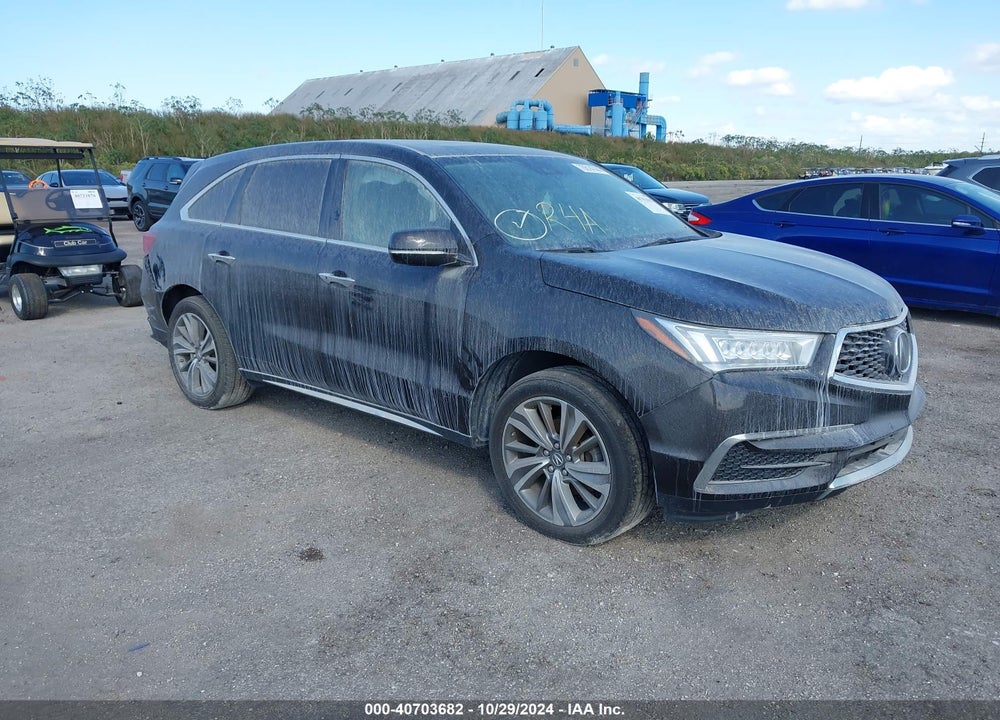 2017 ACURA MDX VIN: 5FRYD4H50HB030187
