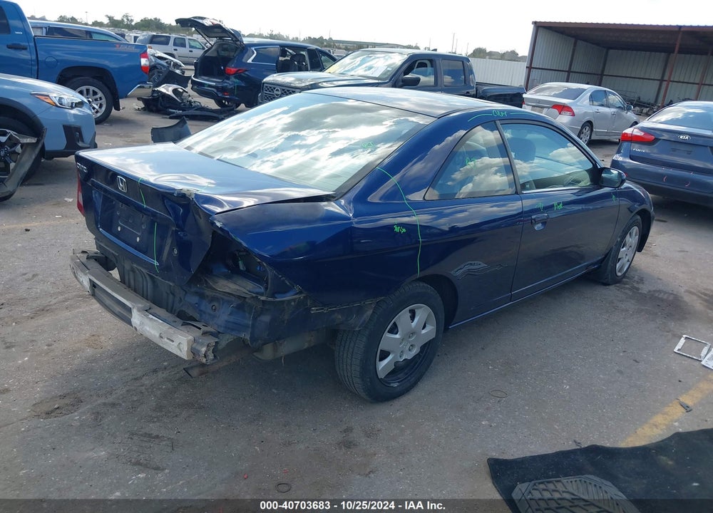 2001 HONDA CIVIC EX VIN: 1HGEM22931L066044