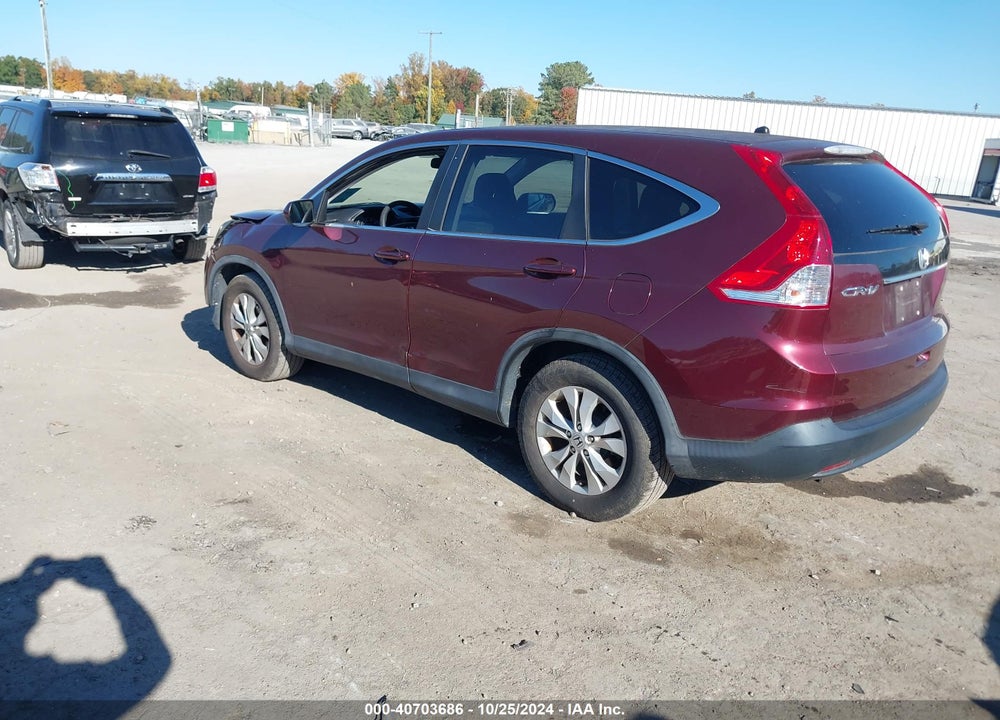 2013 HONDA CR-V EX VIN: 5J6RM3H52DL043556