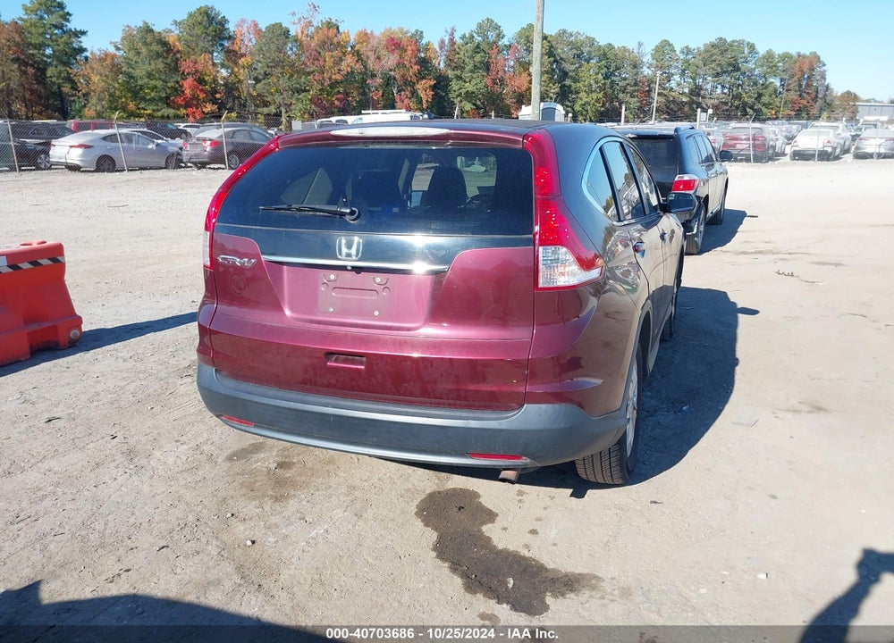 2013 HONDA CR-V EX VIN: 5J6RM3H52DL043556