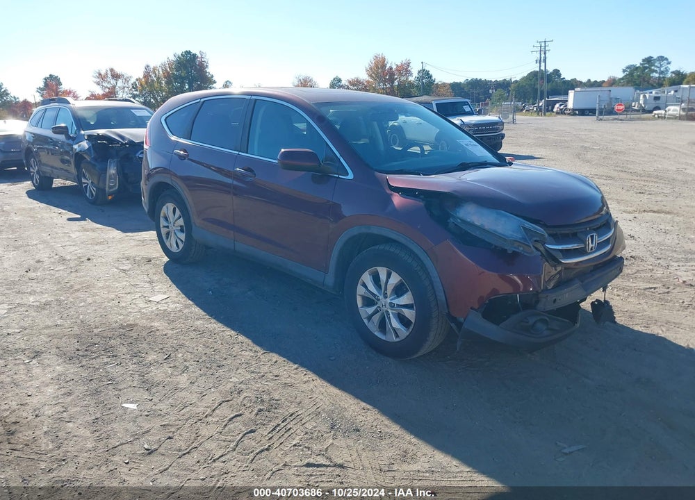2013 HONDA CR-V EX VIN: 5J6RM3H52DL043556