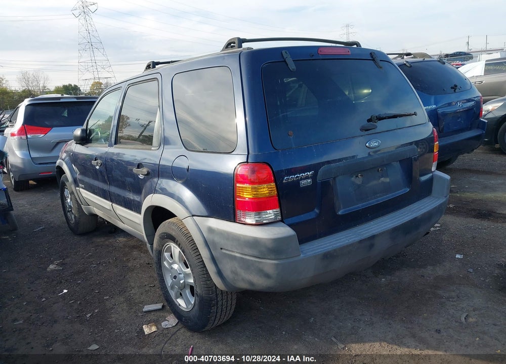 2002 FORD ESCAPE XLT VIN: 1FMYU03152KC17753