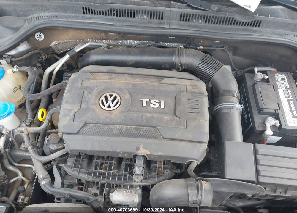 2014 VOLKSWAGEN JETTA 1.8T SE VIN: 3VWD07AJ7EM323058