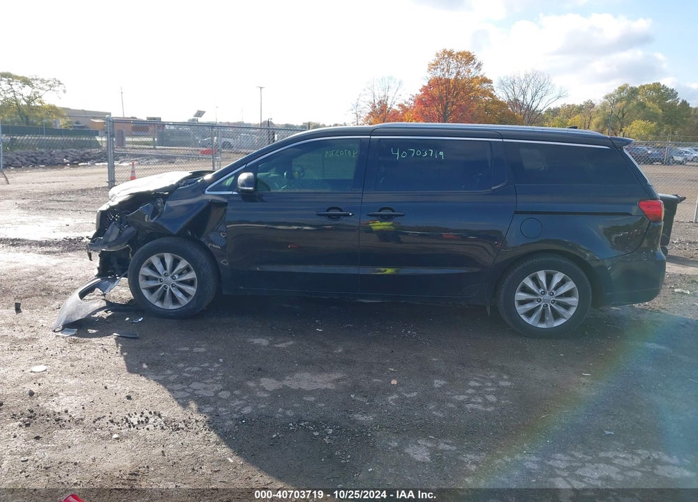 2016 KIA SEDONA EX VIN: KNDMC5C12G6108041