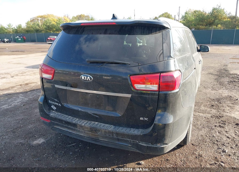2016 KIA SEDONA EX VIN: KNDMC5C12G6108041