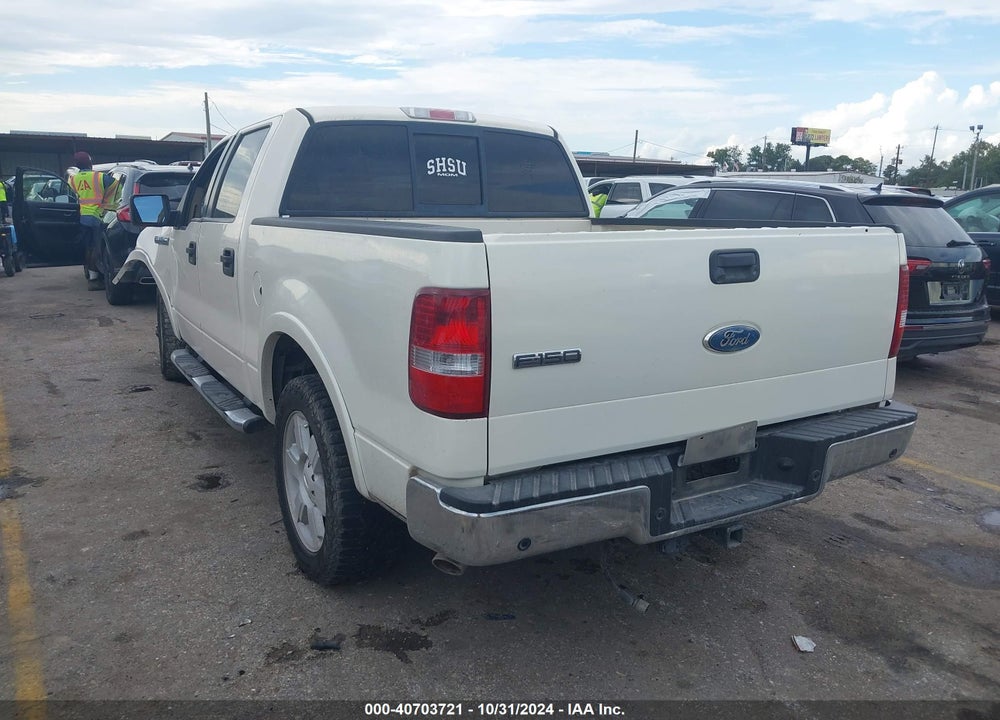 2008 FORD F-150 60TH ANNIVERSARY/FX2/KING RANCH/LARIAT/XLT VIN: 1FTPW12VX8FB93889