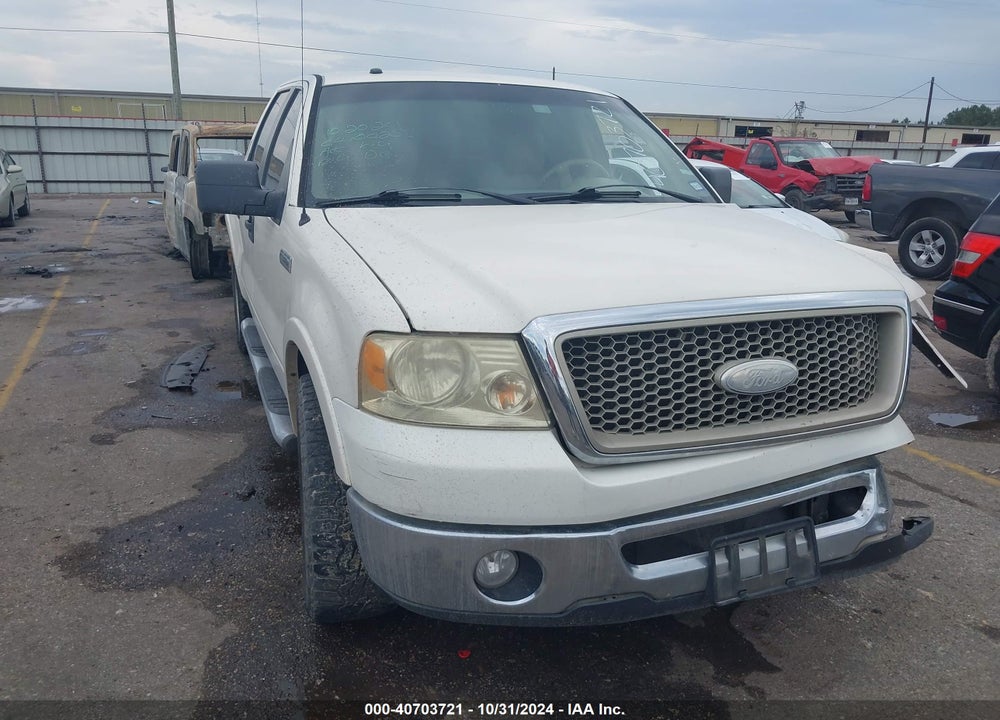 2008 FORD F-150 60TH ANNIVERSARY/FX2/KING RANCH/LARIAT/XLT VIN: 1FTPW12VX8FB93889