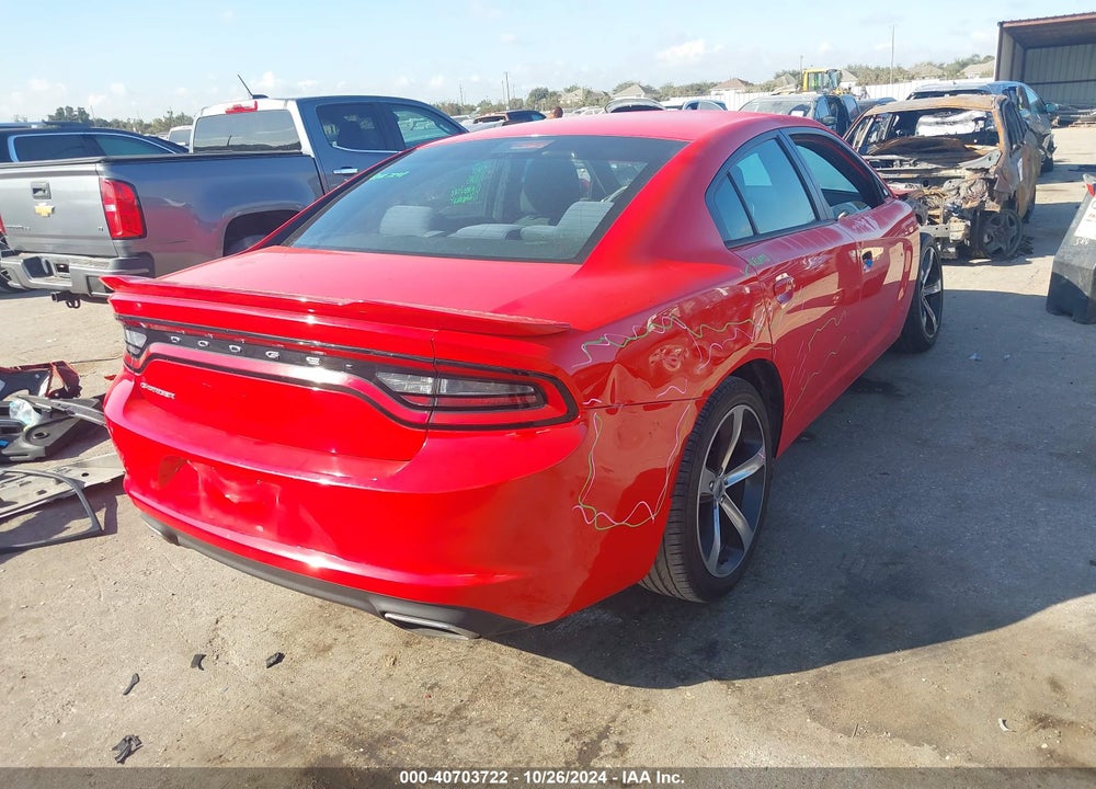 2017 DODGE CHARGER SE RWD VIN: 2C3CDXBG7HH643834