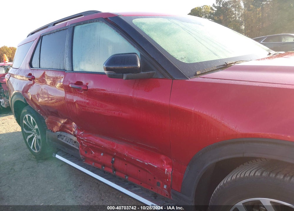 2020 FORD EXPLORER ST VIN: 1FM5K8GC7LGA76448
