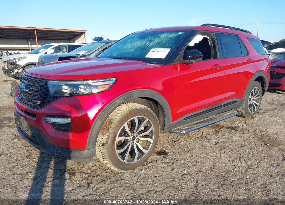 2020 FORD EXPLORER ST VIN: 1FM5K8GC7LGA76448