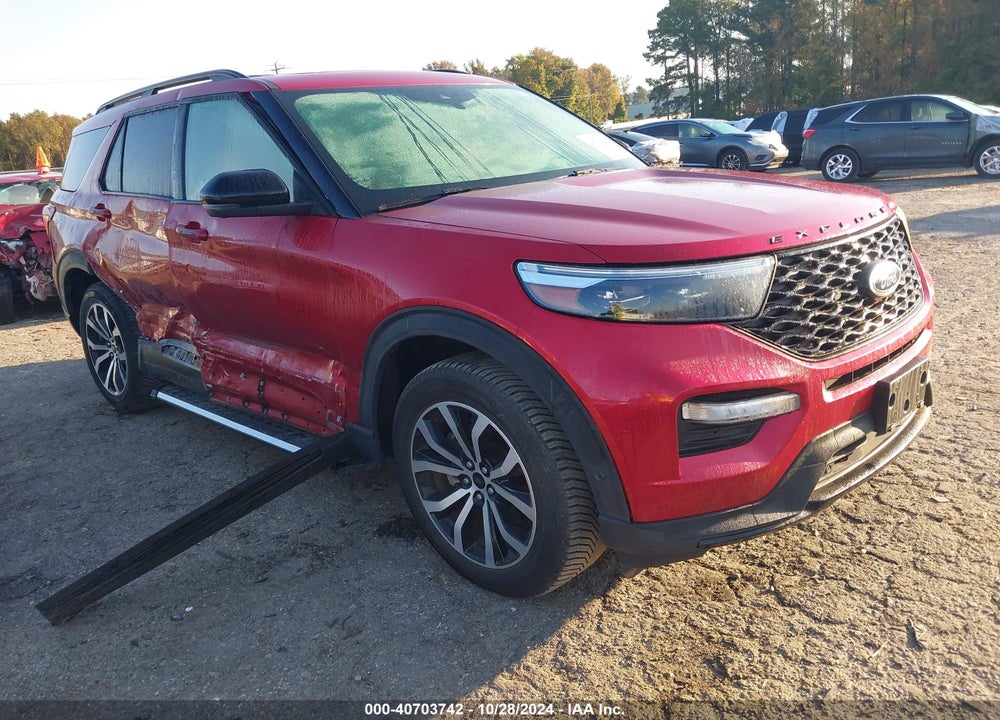 2020 FORD EXPLORER ST VIN: 1FM5K8GC7LGA76448