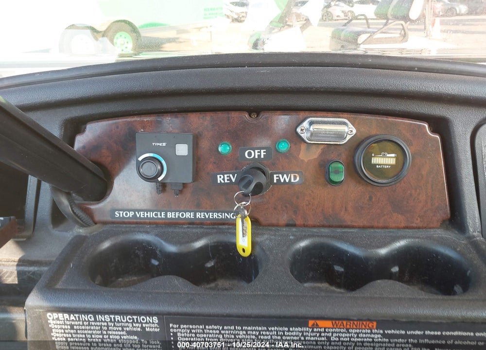 2010 GOLF CART --- VIN: 5ED34440E4