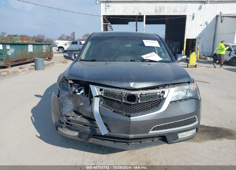 2012 ACURA MDX TECHNOLOGY PACKAGE VIN: 2HNYD2H37CH541803