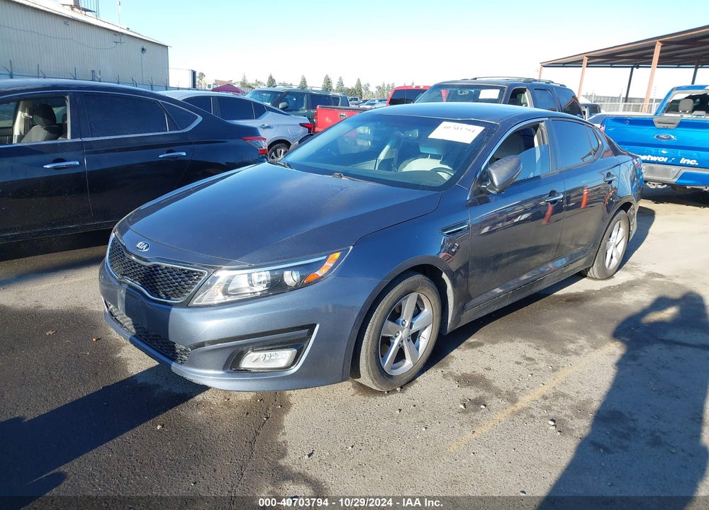 2015 KIA OPTIMA LX VIN: KNAGM4A72F5558494