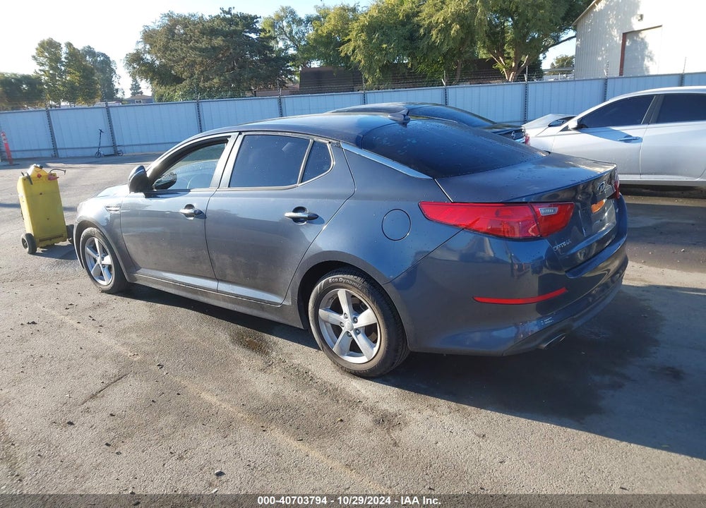 2015 KIA OPTIMA LX VIN: KNAGM4A72F5558494