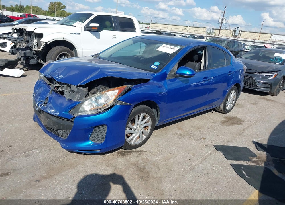 2012 MAZDA 3 VIN: JM1BL1V79C1560982