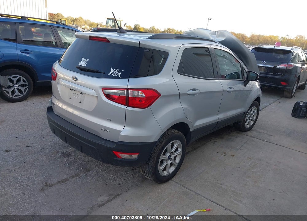 2020 FORD ECOSPORT SE VIN: MAJ6S3GL9LC336423