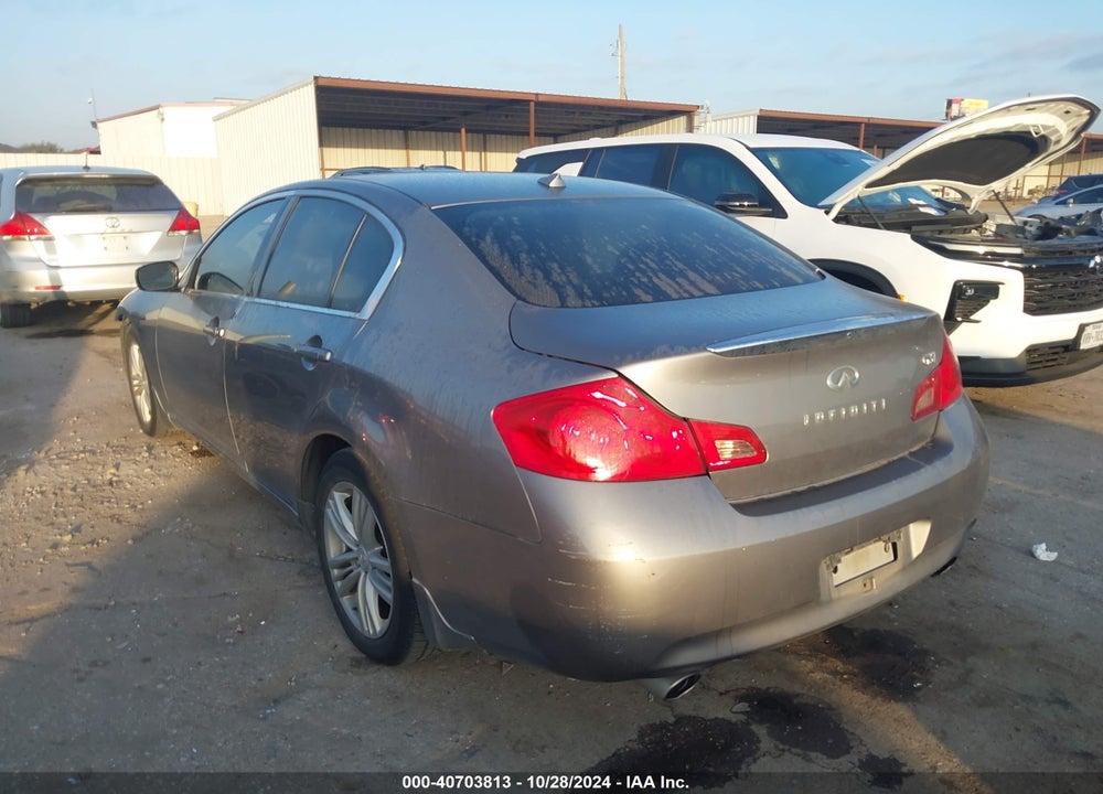 2009 INFINITI G37 JOURNEY VIN: JNKCV61E19M307659