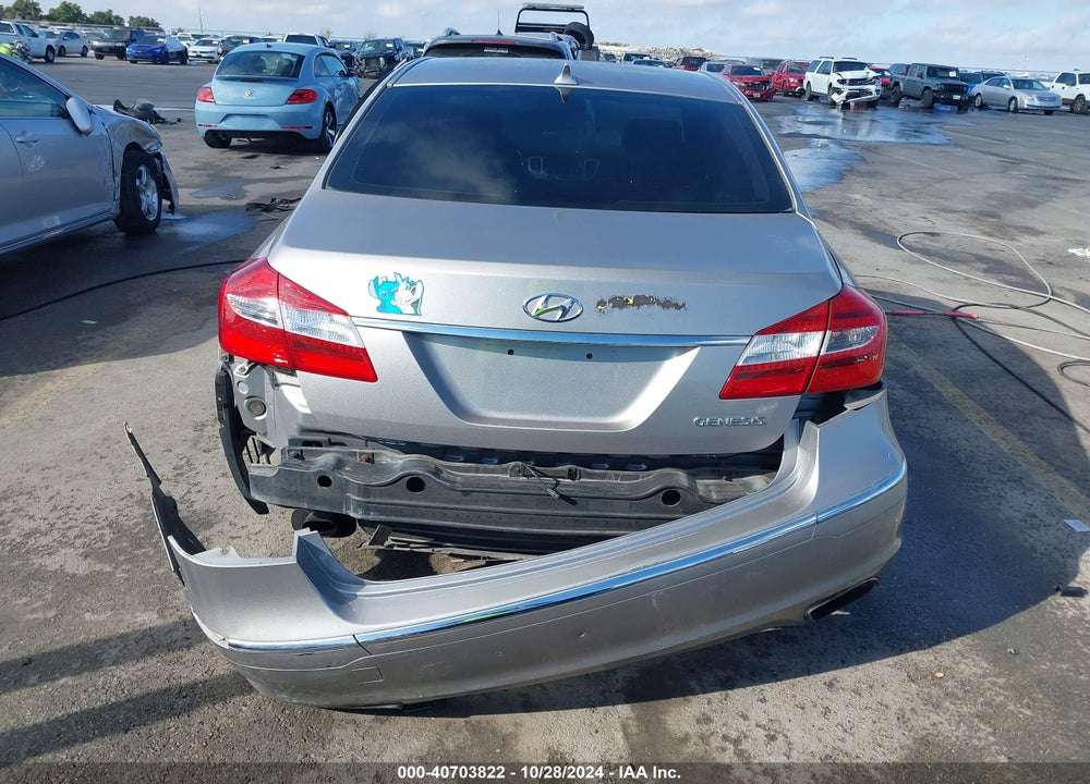 2012 HYUNDAI GENESIS 3.8 VIN: KMHGC4DDXCU188495