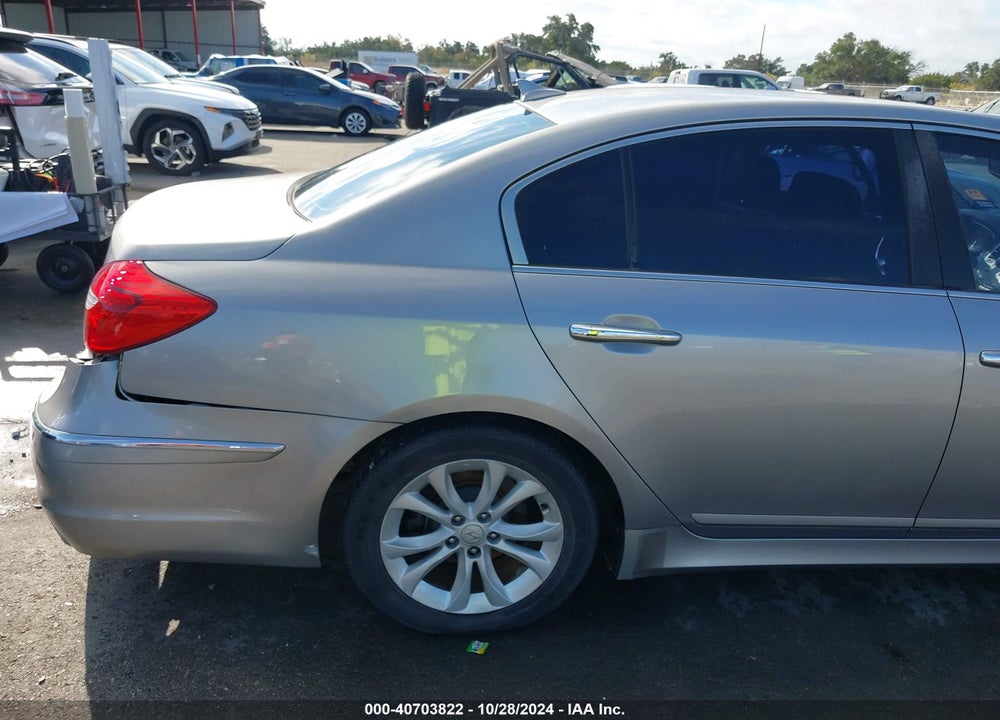 2012 HYUNDAI GENESIS 3.8 VIN: KMHGC4DDXCU188495
