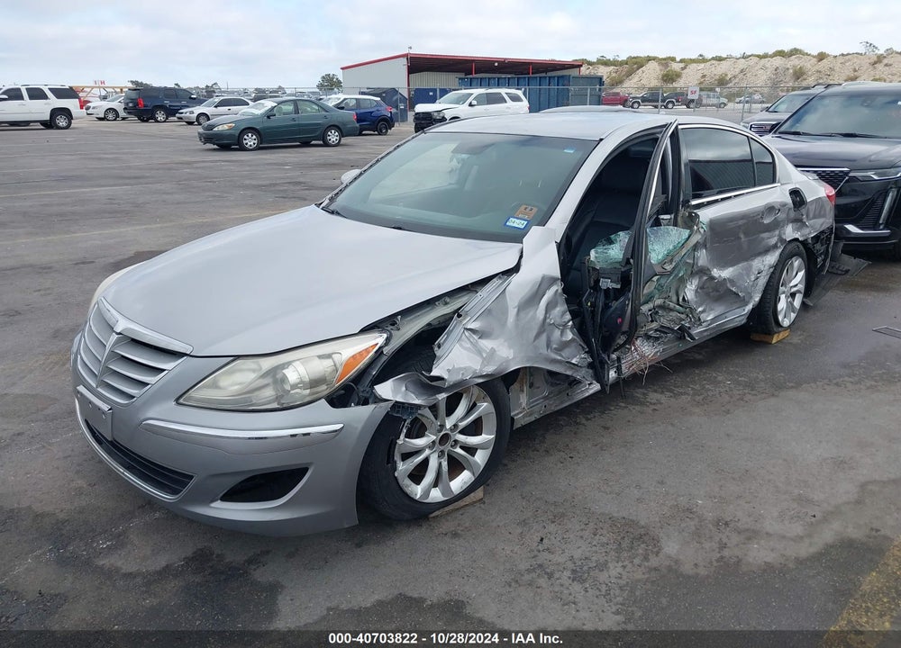 2012 HYUNDAI GENESIS 3.8 VIN: KMHGC4DDXCU188495