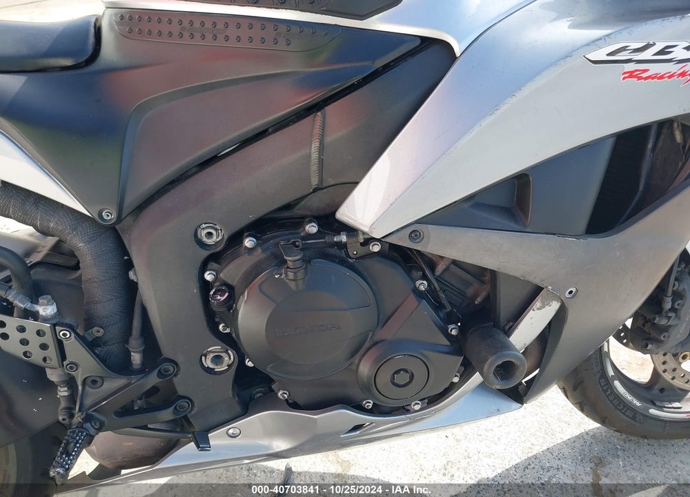 2008 HONDA CBR600 RR VIN: JH2PC40118M101047