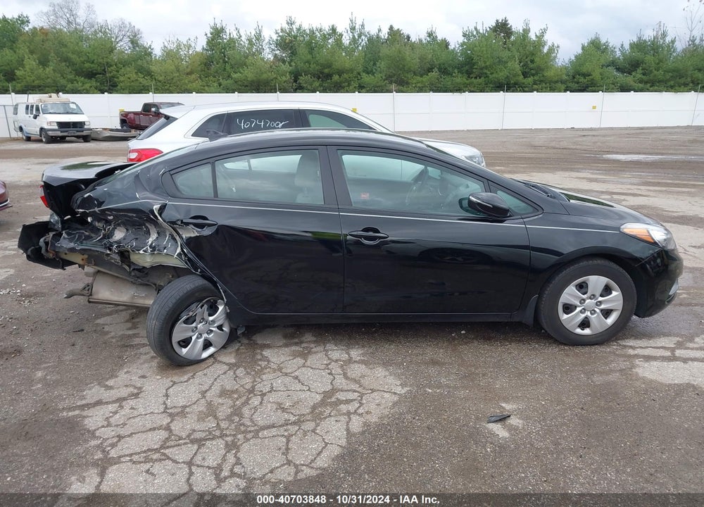 2016 KIA FORTE LX VIN: KNAFX4A60G5499747