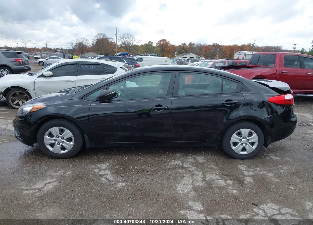 2016 KIA FORTE LX VIN: KNAFX4A60G5499747