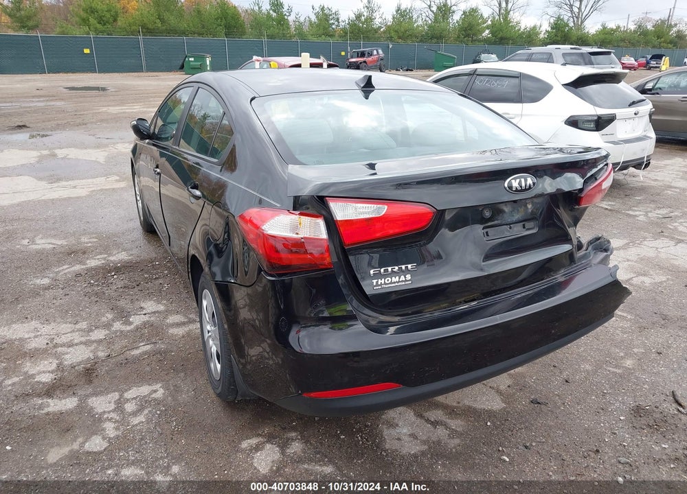2016 KIA FORTE LX VIN: KNAFX4A60G5499747