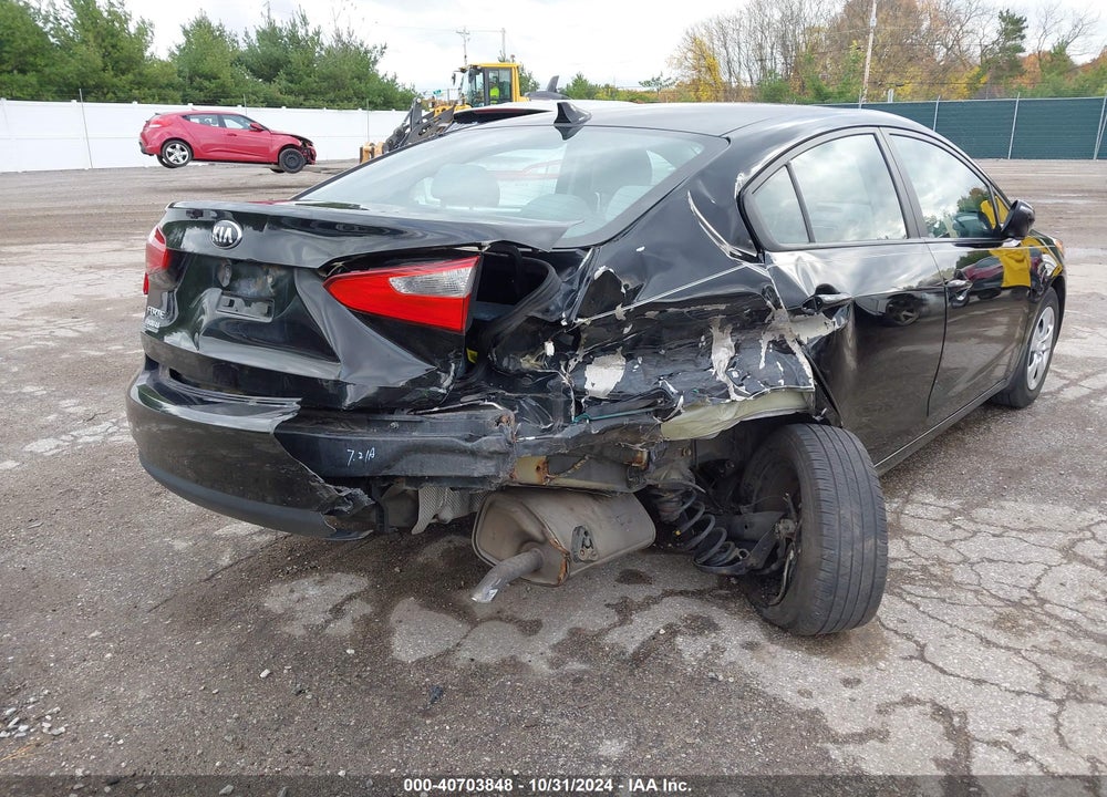 2016 KIA FORTE LX VIN: KNAFX4A60G5499747