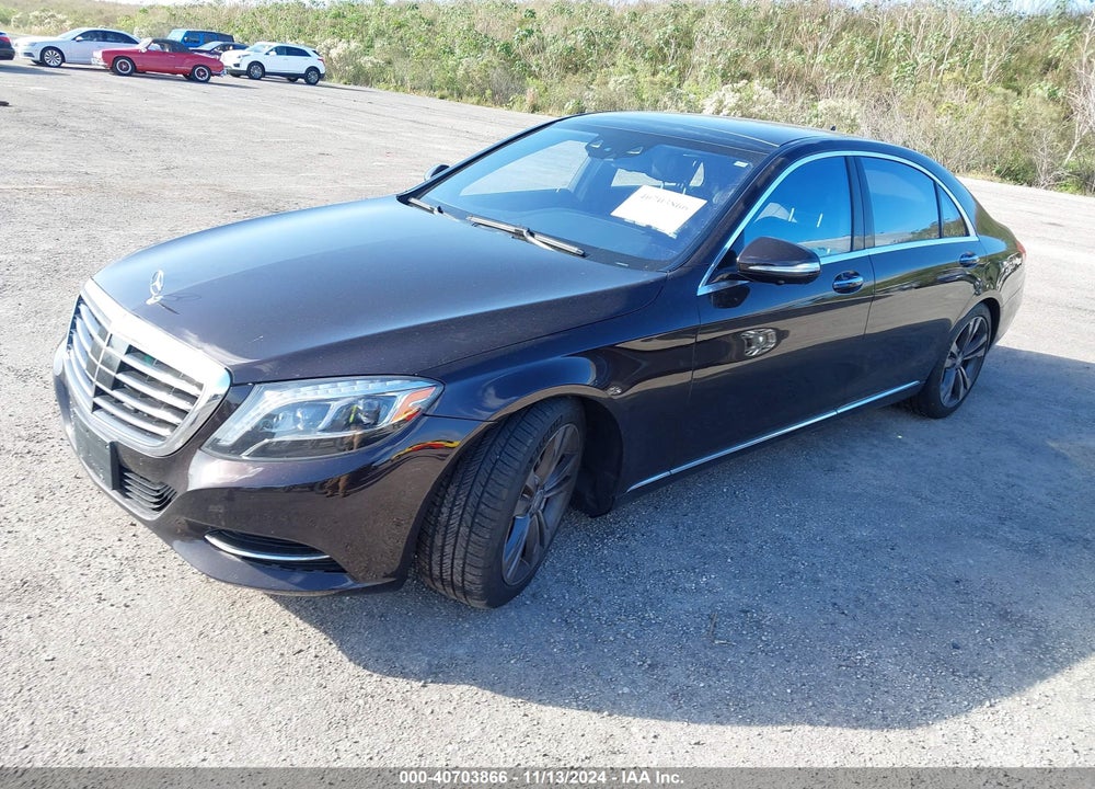 2016 MERCEDES-BENZ S 550 4MATIC VIN: WDDUG8FB5GA218479