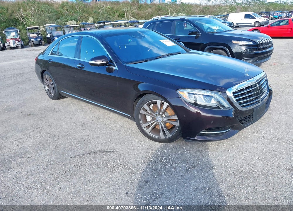 2016 MERCEDES-BENZ S 550 4MATIC VIN: WDDUG8FB5GA218479