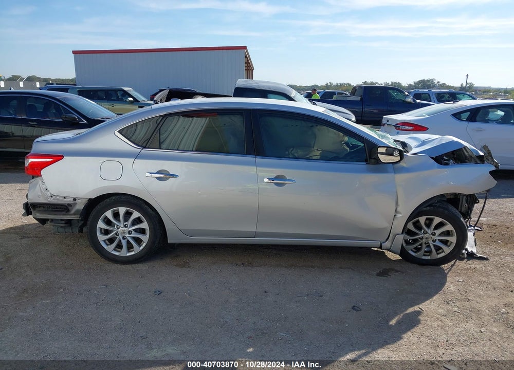 2018 NISSAN SENTRA SV VIN: 3N1AB7AP2JY219085