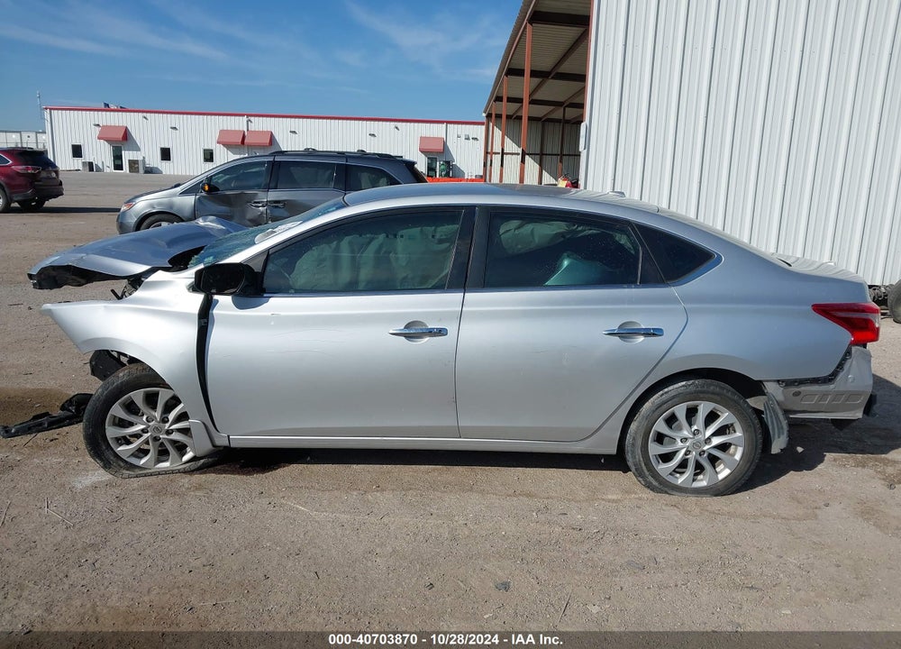 2018 NISSAN SENTRA SV VIN: 3N1AB7AP2JY219085