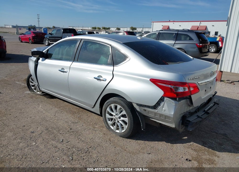 2018 NISSAN SENTRA SV VIN: 3N1AB7AP2JY219085